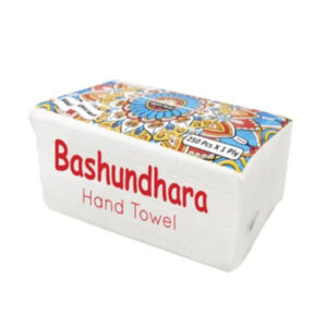 Bashundhara Hand Towel: 250pcs x 1ply