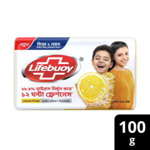 Lifebuoy Lemon Fresh Soap Bar: 100gm
